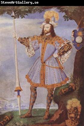 Nicholas Hilliard Portrait of George Clifford,Earl of Cumberland (mk08)